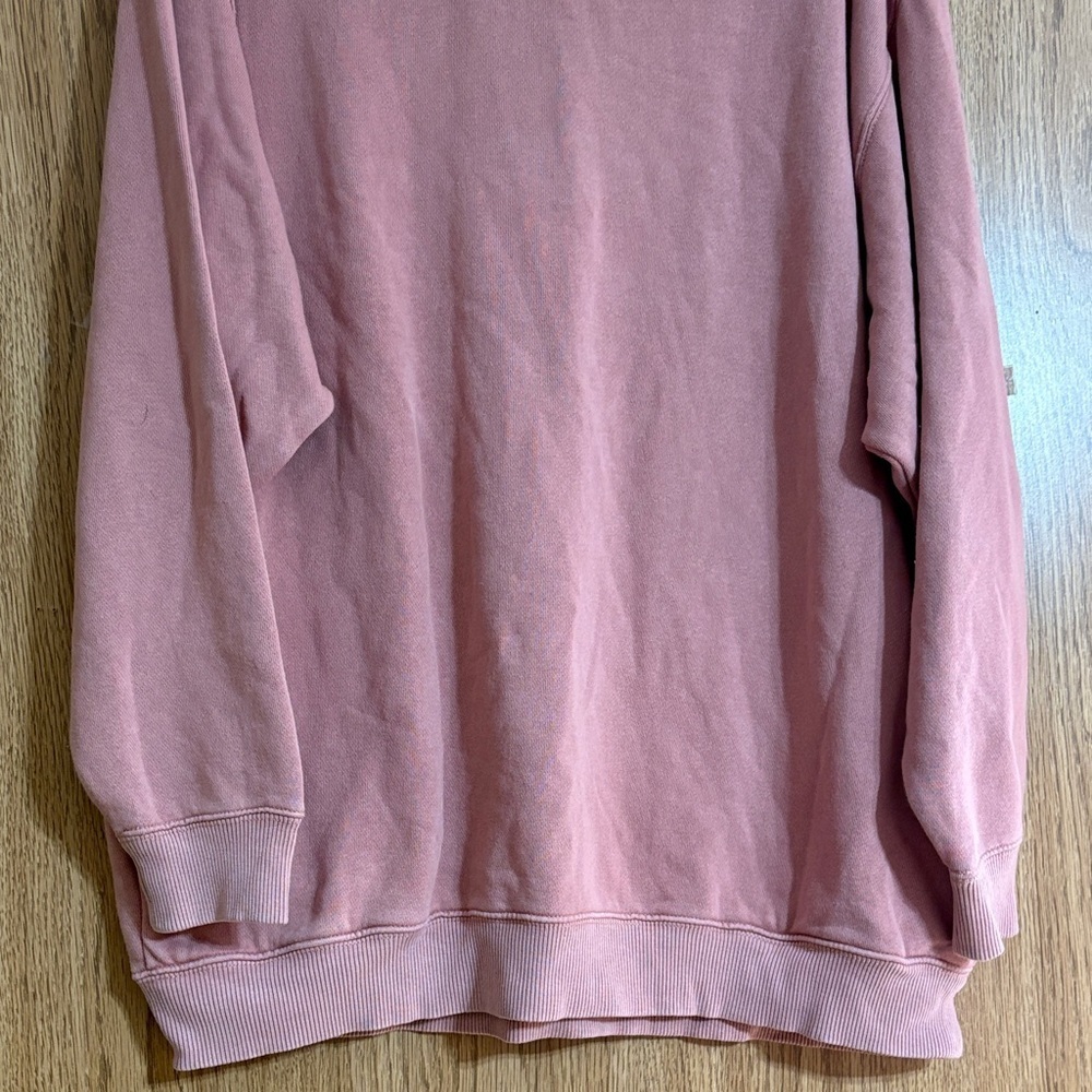 Aerie Soft Pink Textured sweatshirt - Picture 6 of 11